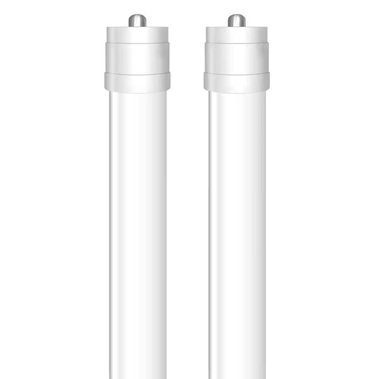 40-Watt 8 Ft. T8 FA8 Single Pin Type a Plug and Play Linear LED Tube Light Bulb, Cool White 4000K (2-Pack)