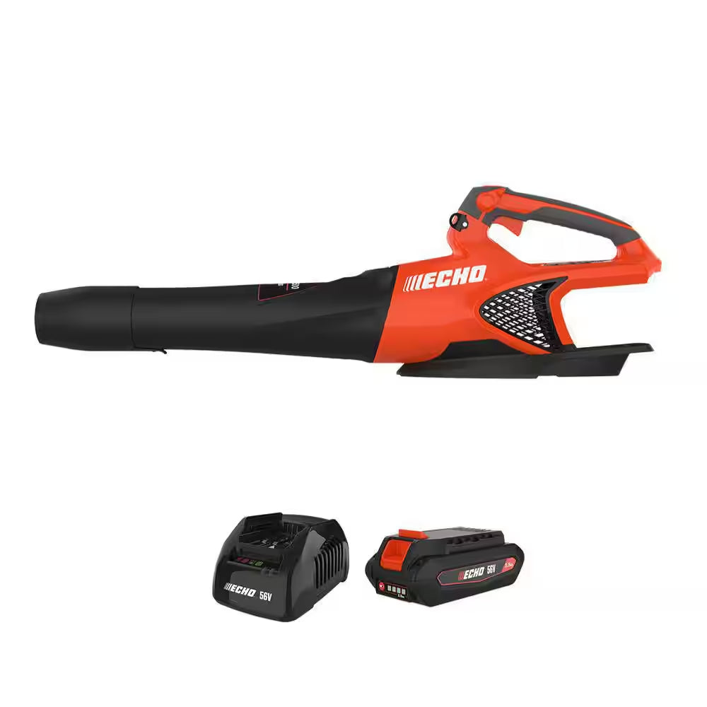 56V 151 MPH 526 CFM Cordless Battery Powered Handheld Leaf Blower with 2.5Ah Battery and Charger