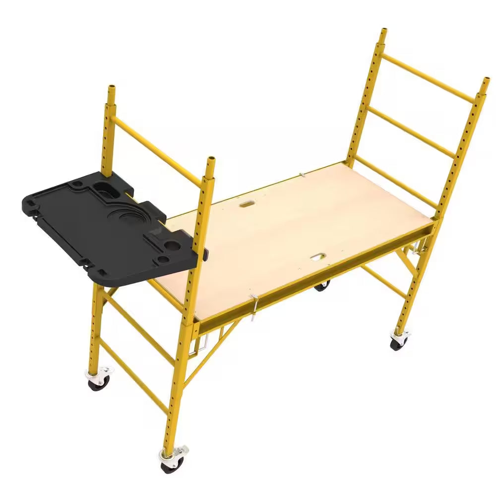 Jobsite 30 In. X 20 In. X 3 In. Polypropylene Tool Box Tray, Parts and Accessories Holder/Organizer for Scaffold