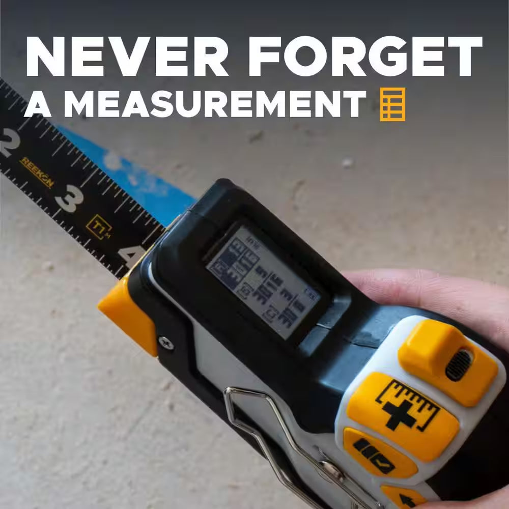 T1M Utility Digital 25 Ft. English Tape Measure