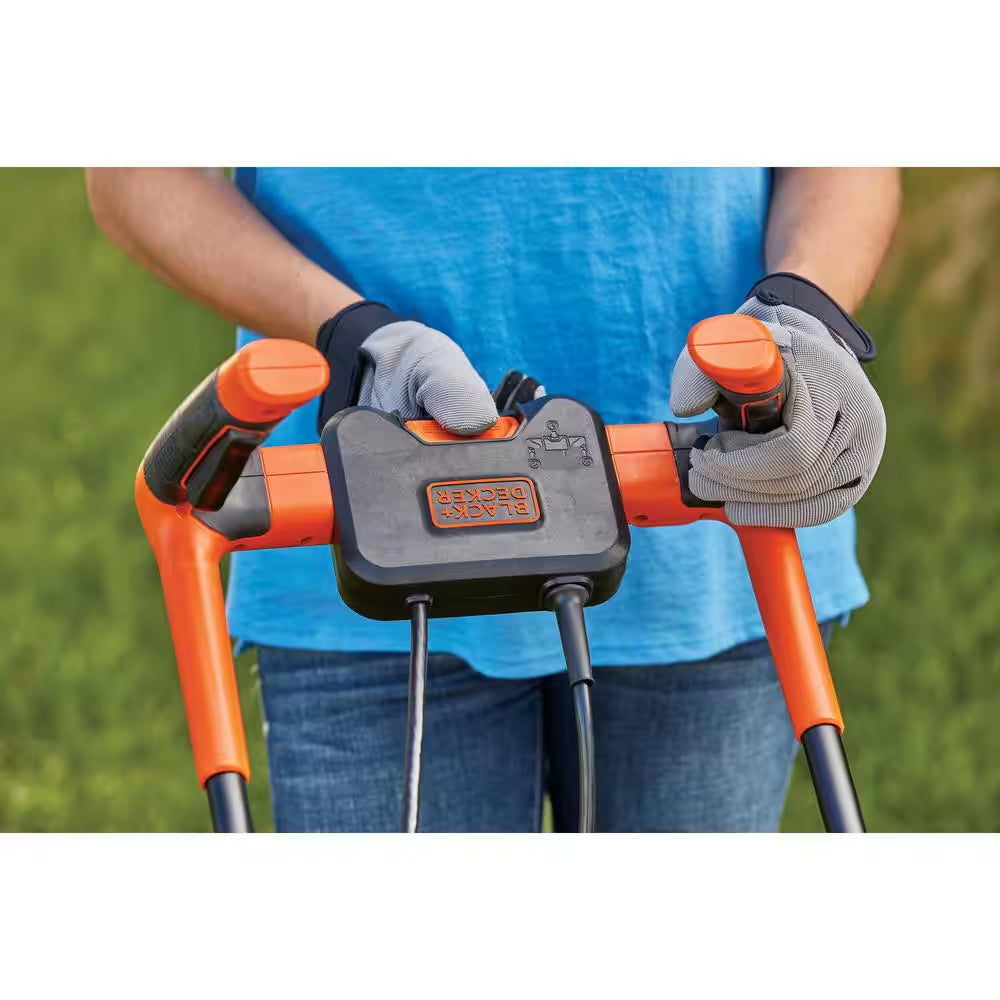 15 In. 10 AMP Corded Electric Walk behind Push Lawn Mower