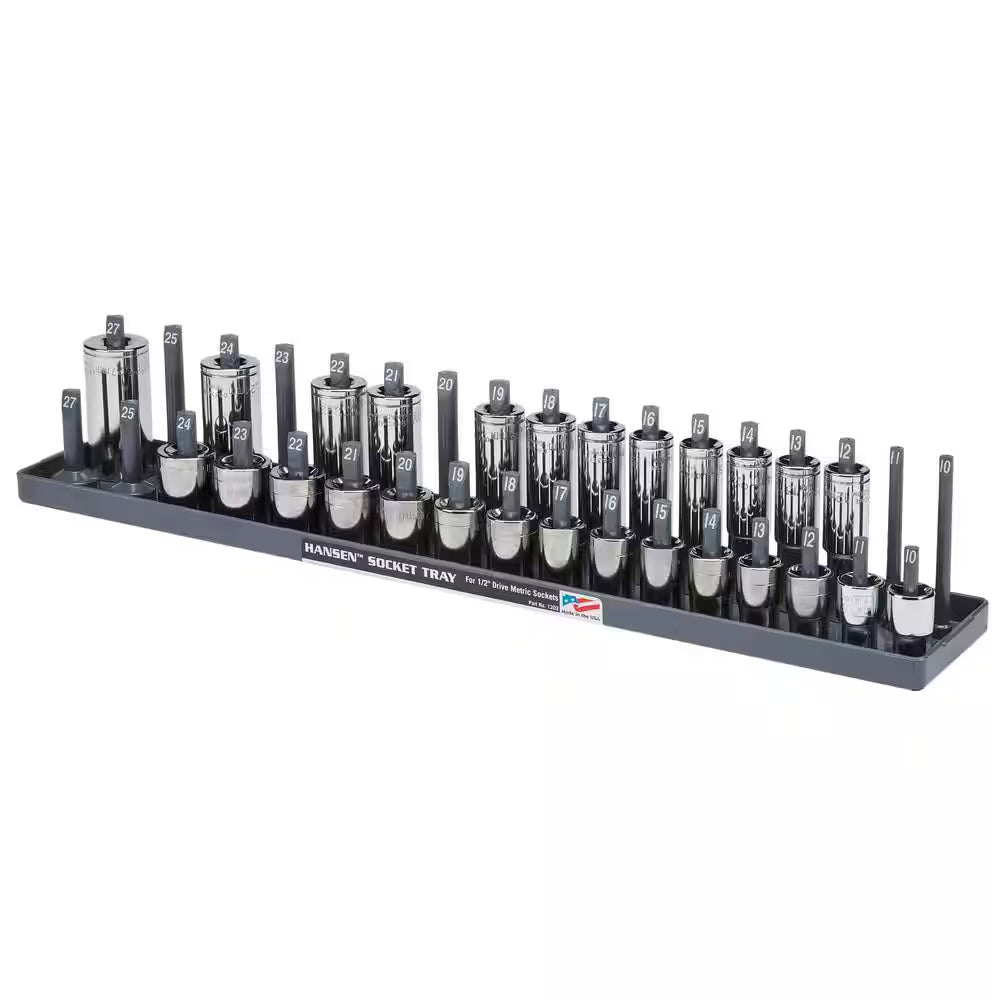 1/2 In. Drive Metric Socket Storage Tray