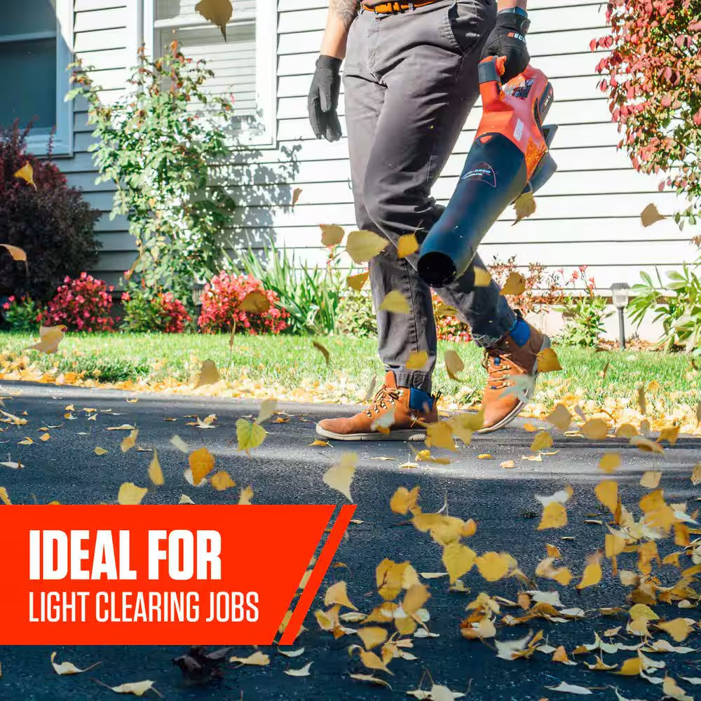 56V 151 MPH 526 CFM Cordless Battery Powered Handheld Leaf Blower with 2.5Ah Battery and Charger