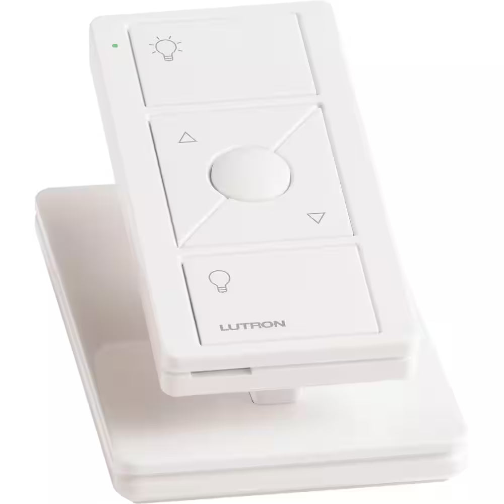 Pico Smart Remote (3-Button, Dimming) for Caseta Smart Dimmer Switch, Light Almond (PJ2-3BRL-LA-L01R)