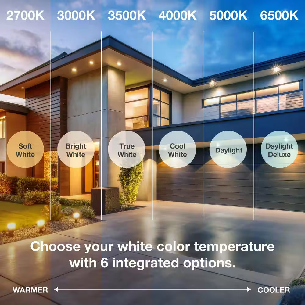 Universal Select 45/60-Watt Equivalent PAR16 Dimmable LED Spot Light Bulb with Selectable Color Temperature (2-Pack)