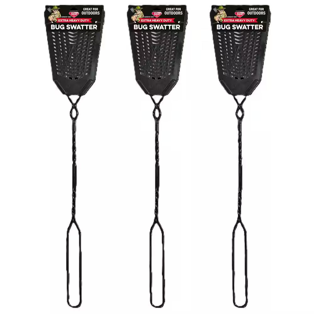 Heavy Duty Flyswatter (3-Pack)