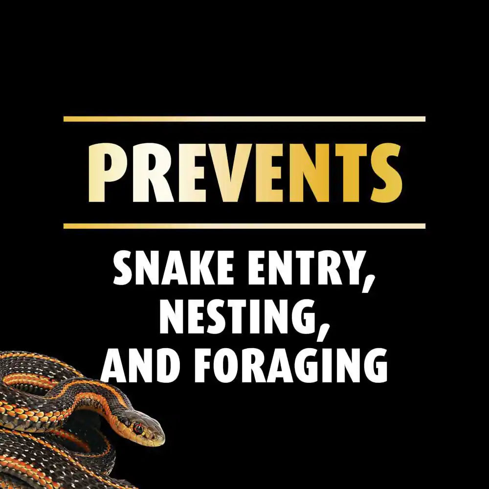Snake B Gon1-Snake Repellent Granules, No-Stink Formula, Covers up to 1,440 Sq. Ft. 2 Lbs.