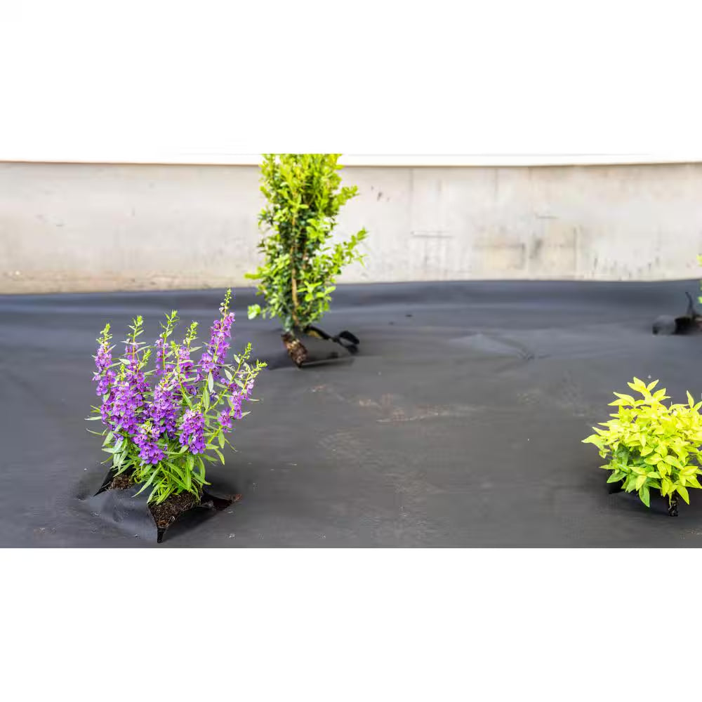 4 Ft. X 100 Ft. Medium Duty Weed Barrier Landscape Fabric