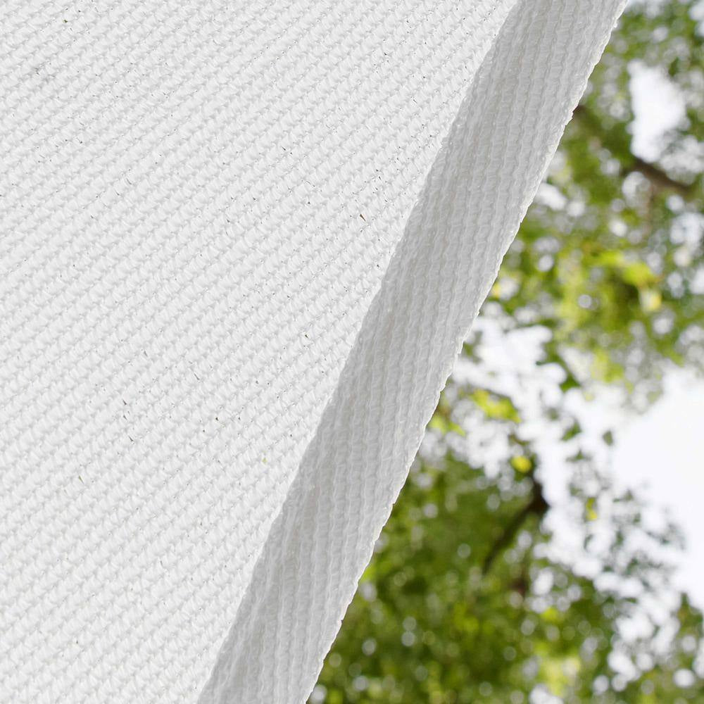 20 Ft. X 20 Ft. X 20 Ft. White Triangle Shade Sail