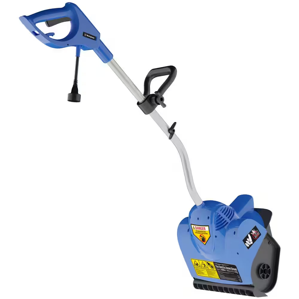 11-In. 120-Volt Electric Corded Snow Shovel with LED Light