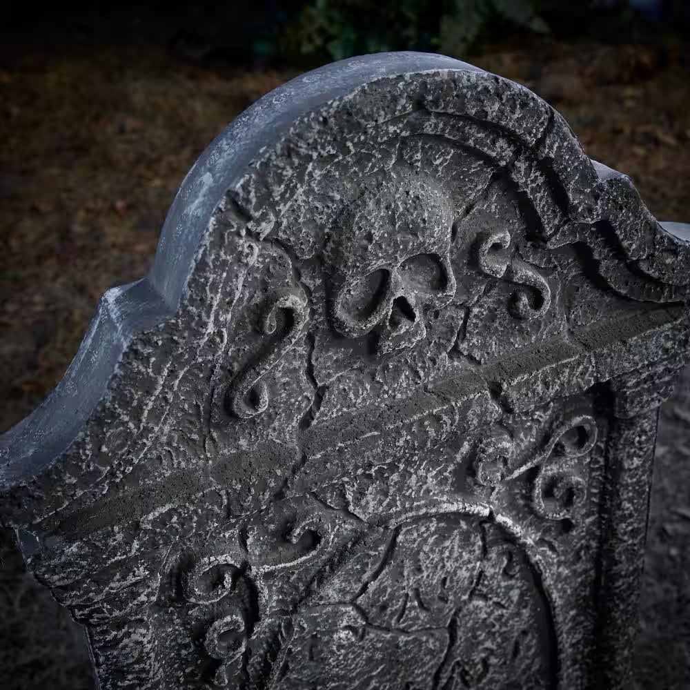 3 Piece Grave & Bones Tombstones