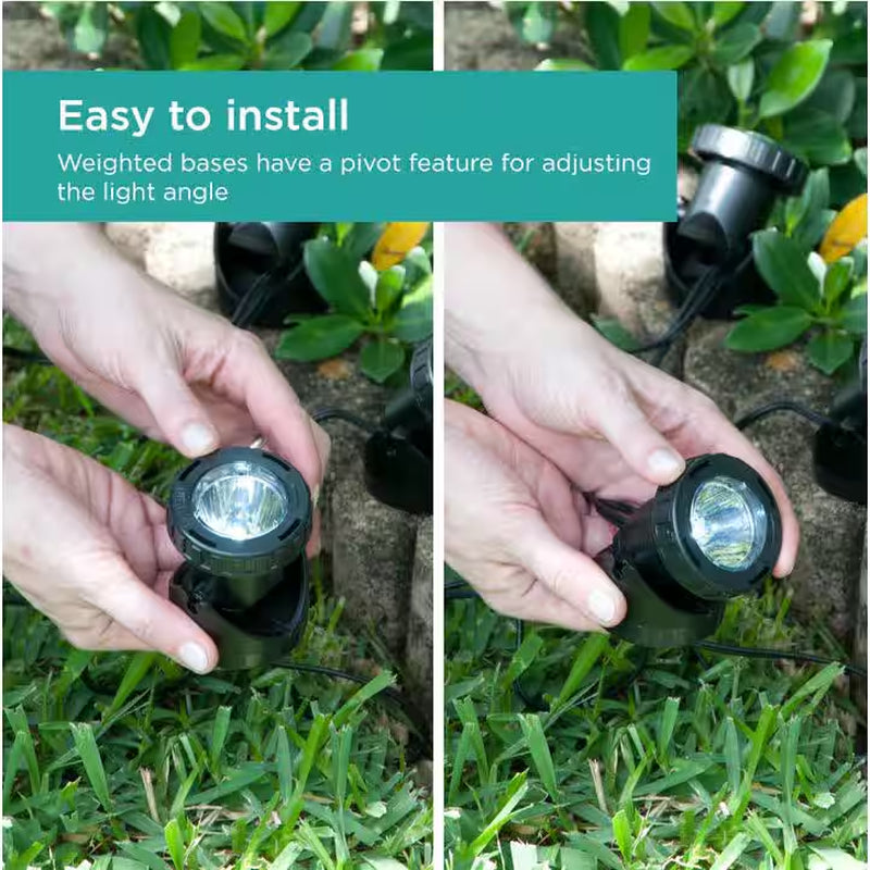 Pond and Landscape LED Lights (3-Set)
