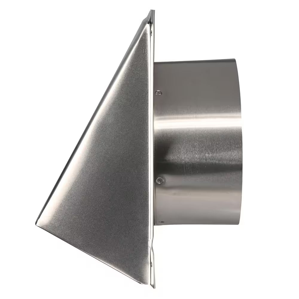 6 In. Aluminum Wall Cap Vent