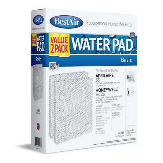 Extended Life Humidifier Water Pad (2-Pack)