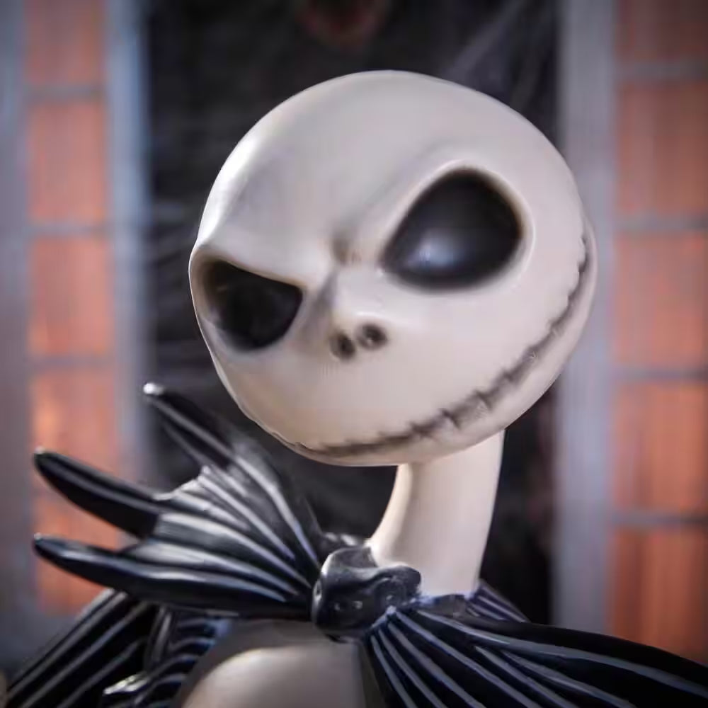 3.5 Ft. Jack Skellington and Zero Halloween Porch Greeter