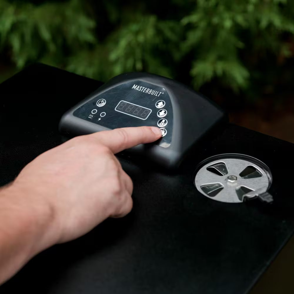 30 In. Digital Electric Smoker in Black