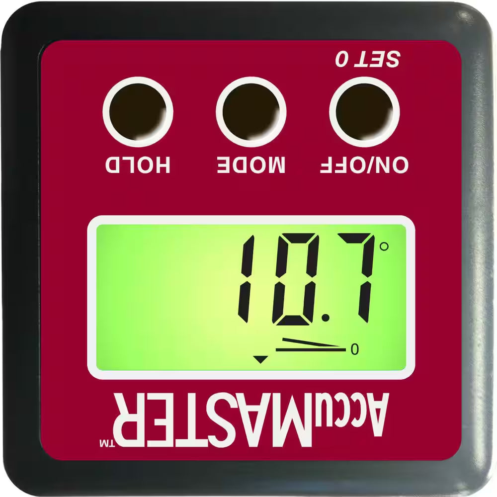 Accumaster 2-In-1 Digital Angle Gauge