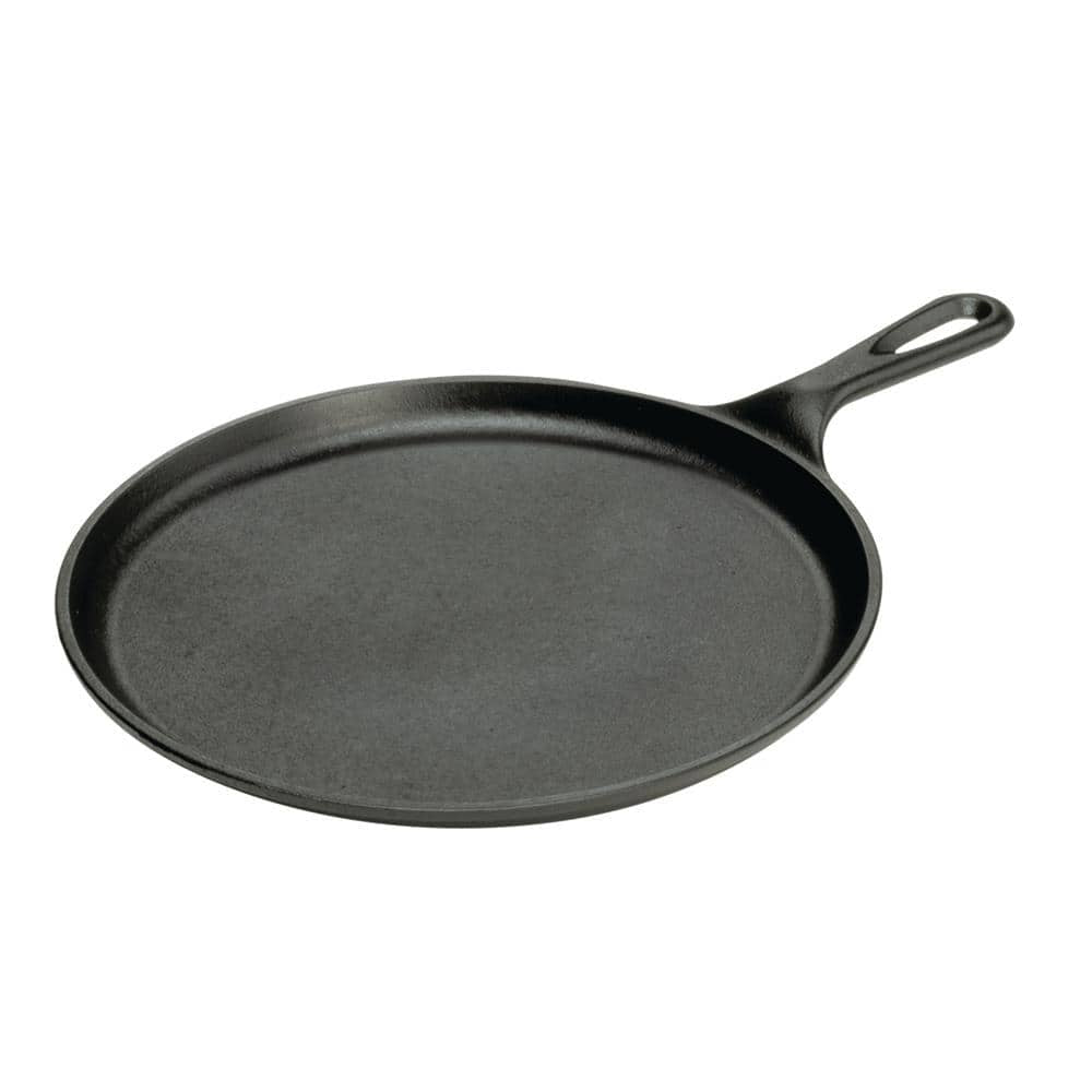 10.5 In. Cast Iron Griddle in Black