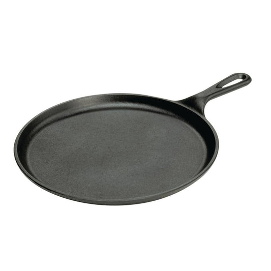 10.5 In. Cast Iron Griddle in Black