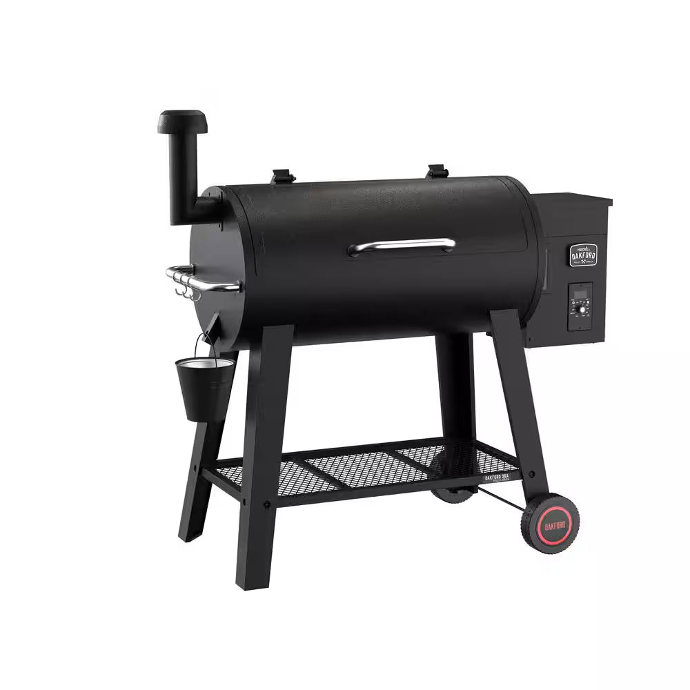 Oakford 36A - 36 In. Pellet Grill Smoker in Black