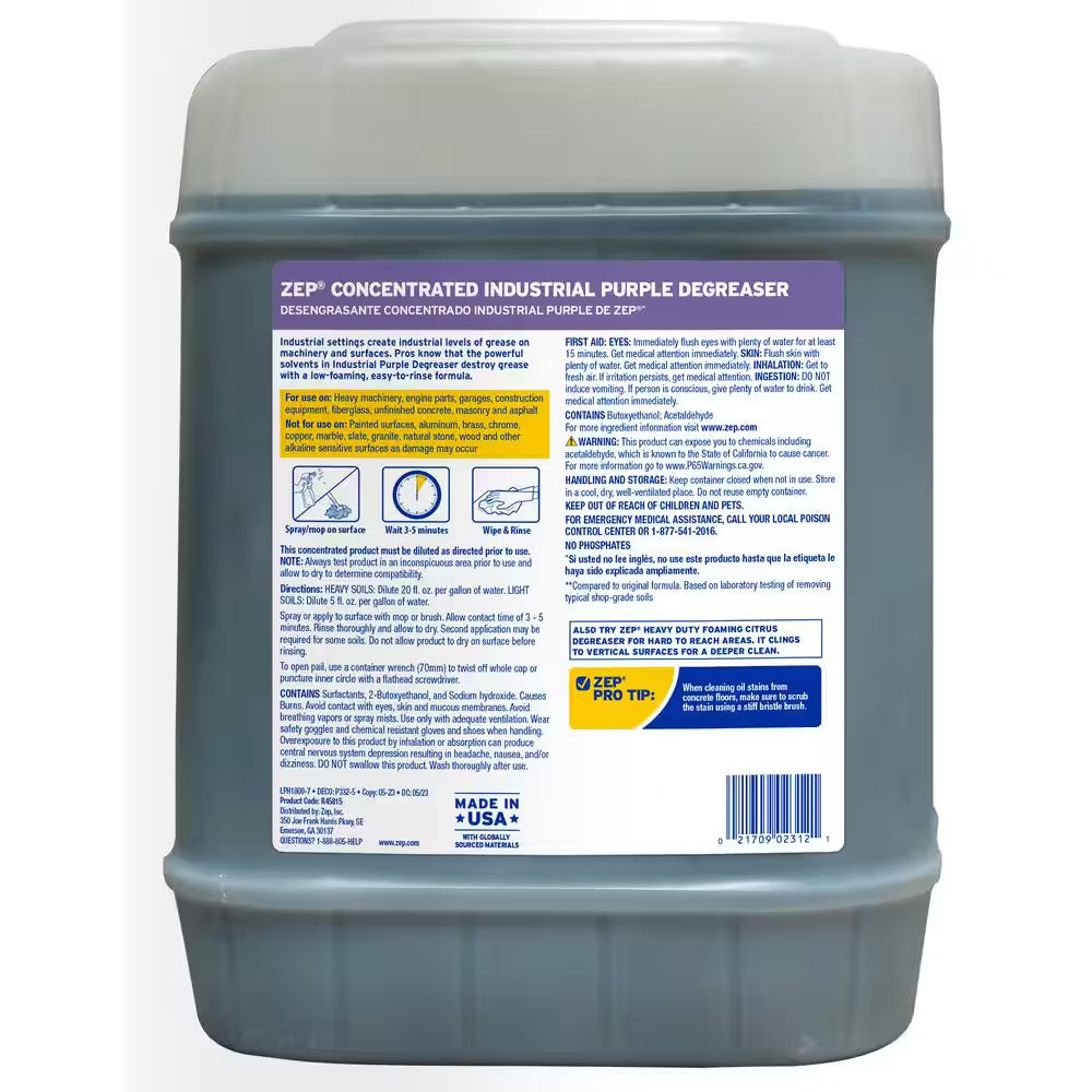 5 Gal. Industrial Purple Degreaser