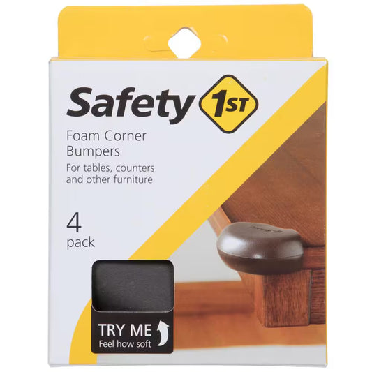 Espresso Foam Corner Bumpers (4-Pack)