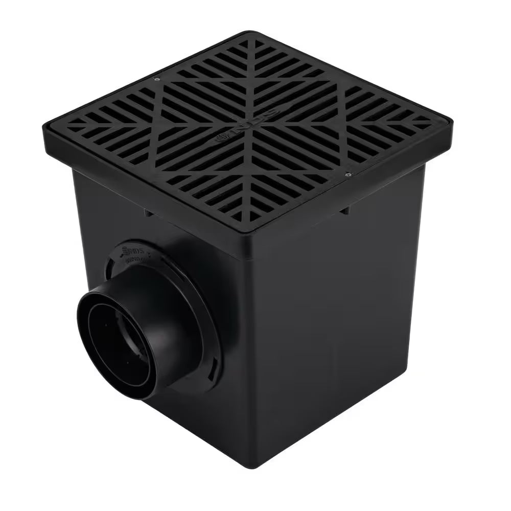 12 In. X 12 In. Drainage Catch Basin, 2 Opening Kit