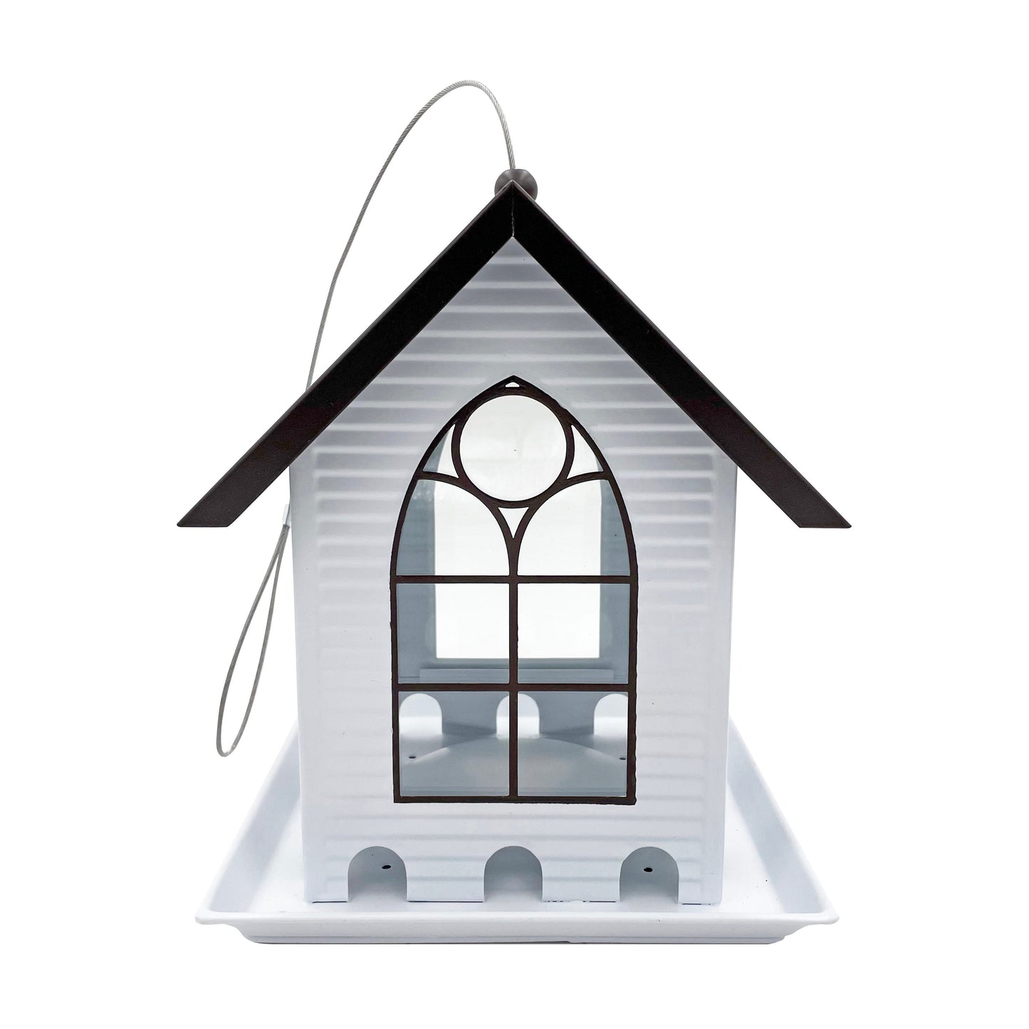 Steel Hanging Hopper Bird Feeder - 5-Lb