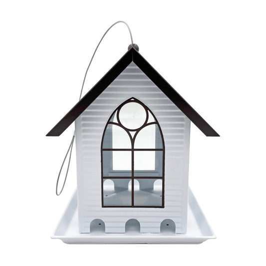 Steel Hanging Hopper Bird Feeder - 5-Lb