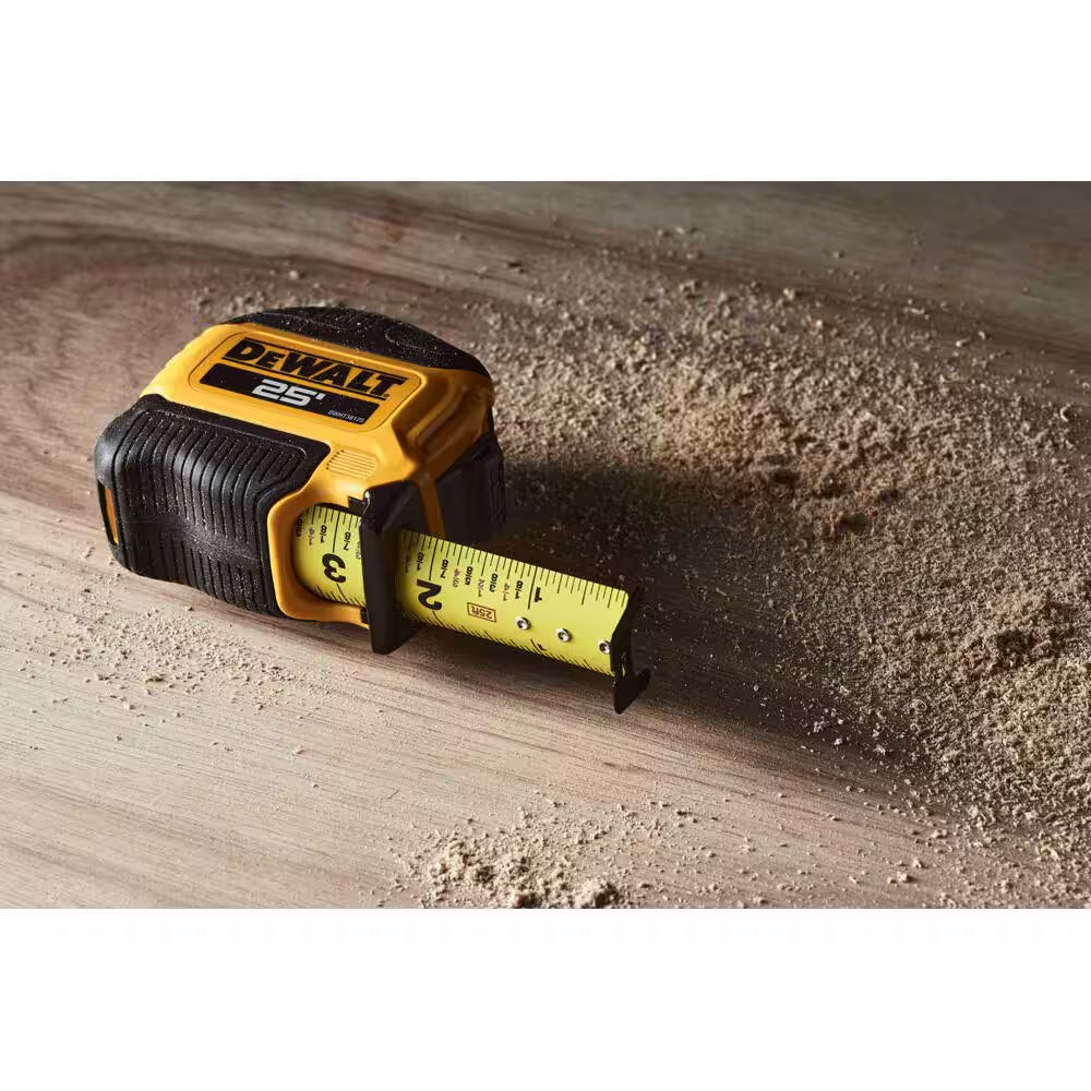 25 Ft. X 1-1/8 In. Tape Measure with Finger Brake
