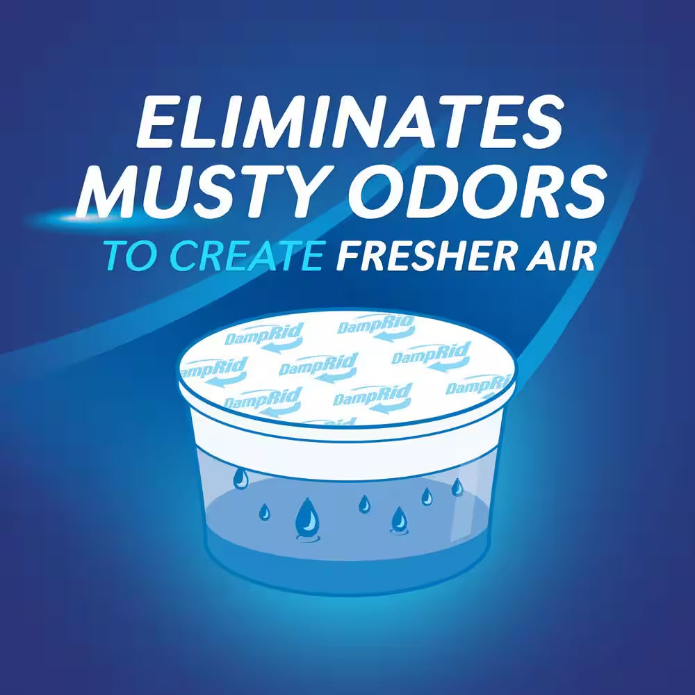 2 Lb. 15.5 Oz. Hi-Capacity Moisture Absorber Bucket, Fragrance Free