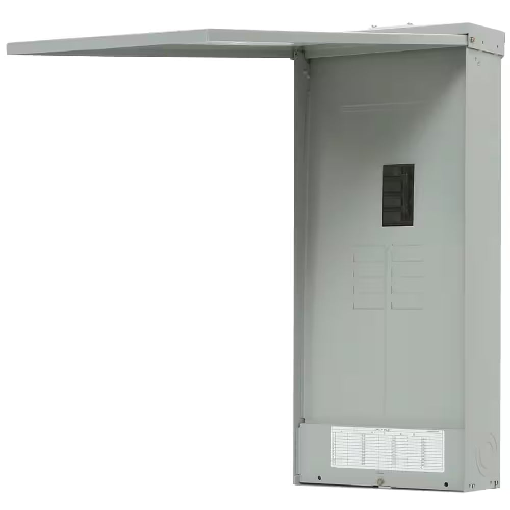 Powermark Gold 200 Amp 8-Space 16-Circuit Outdoor Main Breaker Circuit Load Center Panel