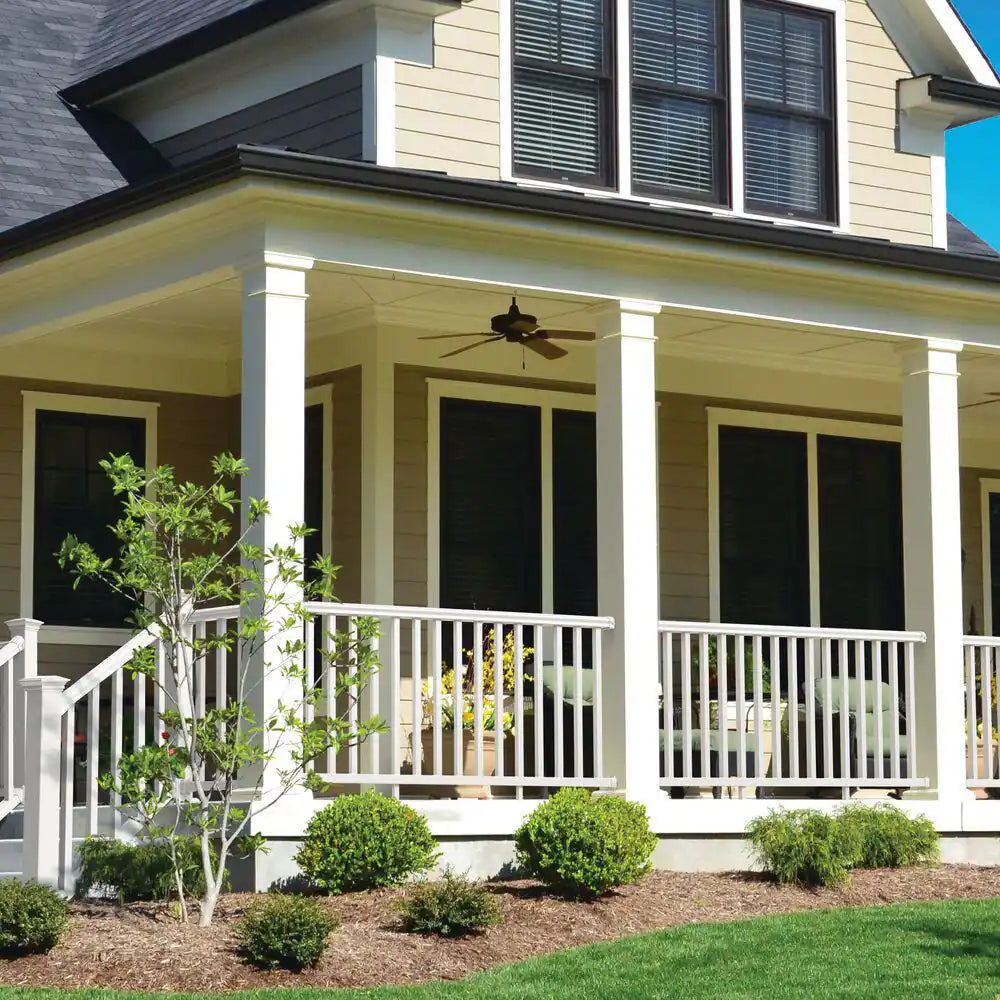 Traditional/Williamsburg White Stair Bracket Kit (4-Pack)