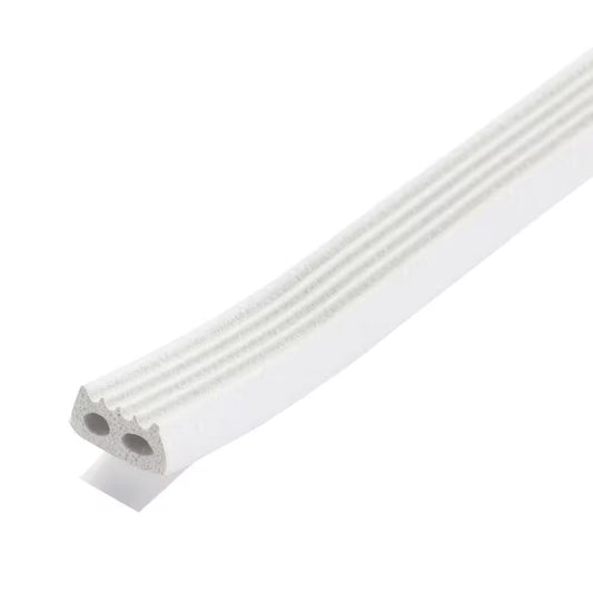 5/16 In. X 19/32 In. X 10 Ft. White Premium Rubber Window Seal for Large Gaps