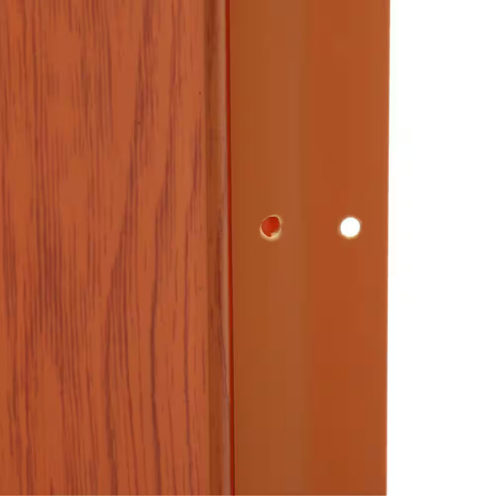 36.875 In. X 78.75 In. Fruitwood Vinyl Accordion Door with Hardware