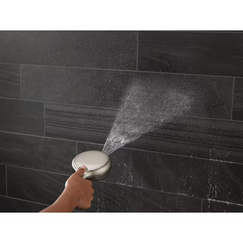Proclean 6-Spray Wall Mount Handheld Shower Head 1.75 GPM in Spotshield Brushed Nickel