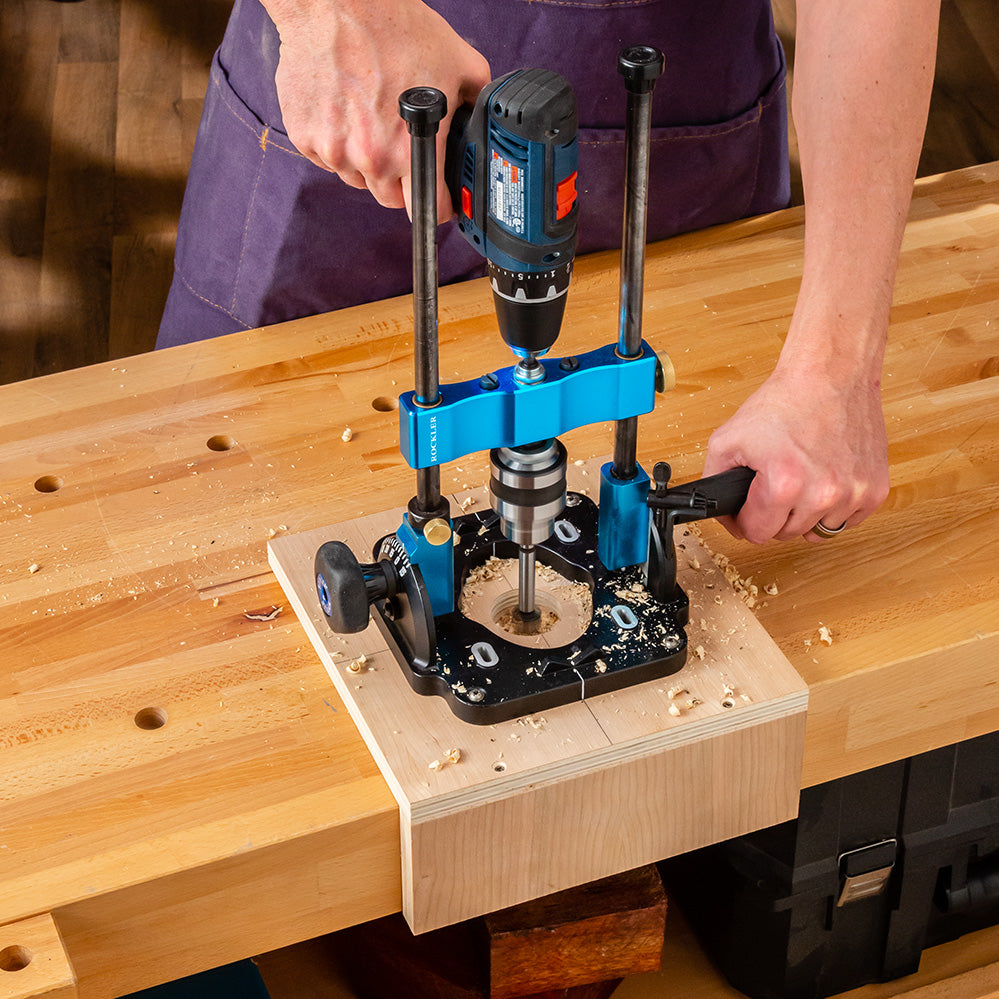 Rockler Portable Drill Guide 1/2'' Jacobs Chuck