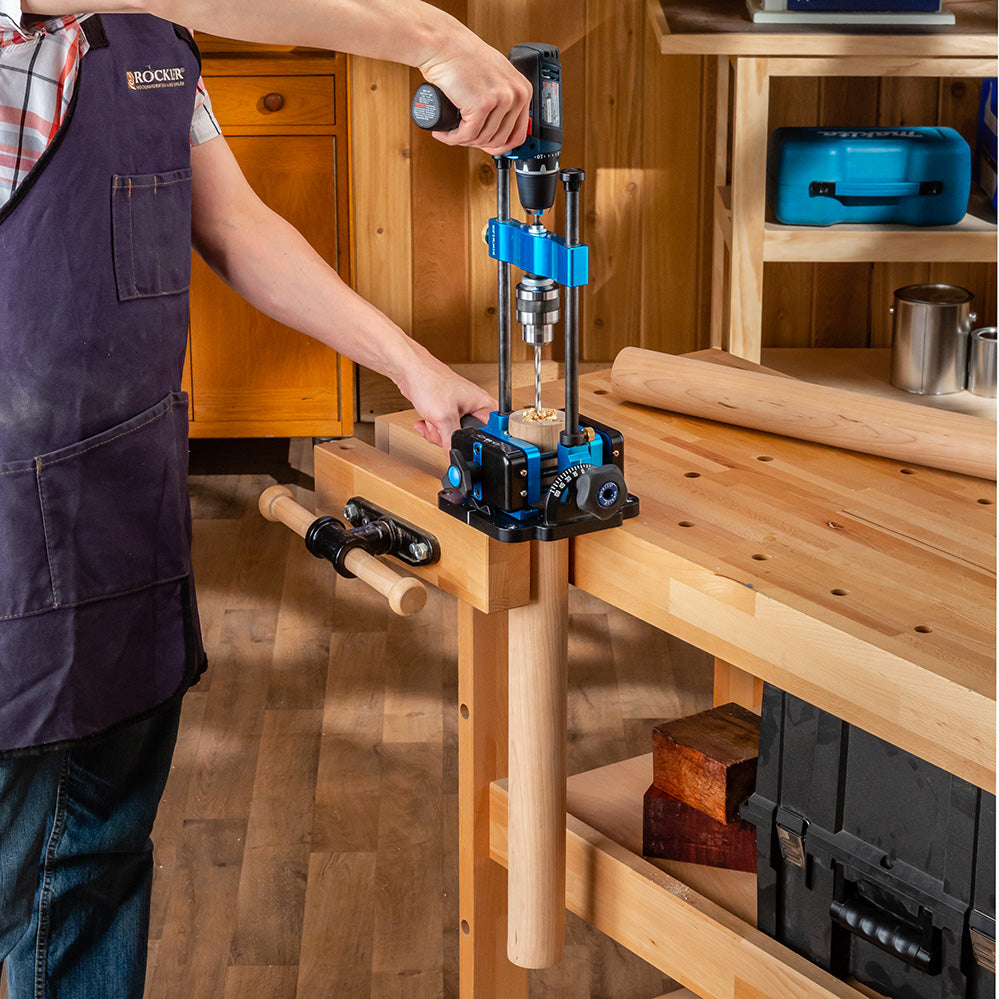 Rockler Portable Drill Guide 1/2'' Jacobs Chuck