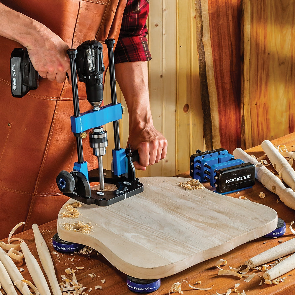 Rockler Portable Drill Guide 1/2'' Jacobs Chuck