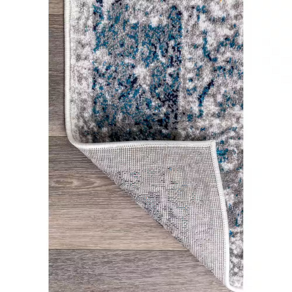 Anaelle Vintage Blue 5 Ft. X 8 Ft. Area Rug