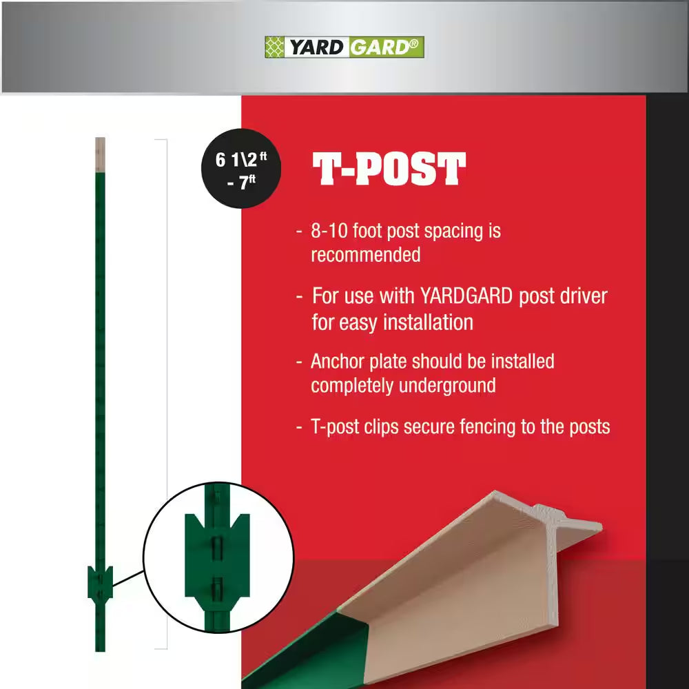 5 Ft. X 50 Ft. 16-Gauge Galvanized Steel Vinyl Welded Wire