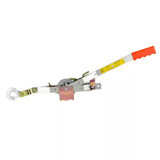 1,500 Lb. 3/4-Ton Capacity 10:1 Leverage Rope Puller Come along Tool Rope Not Included