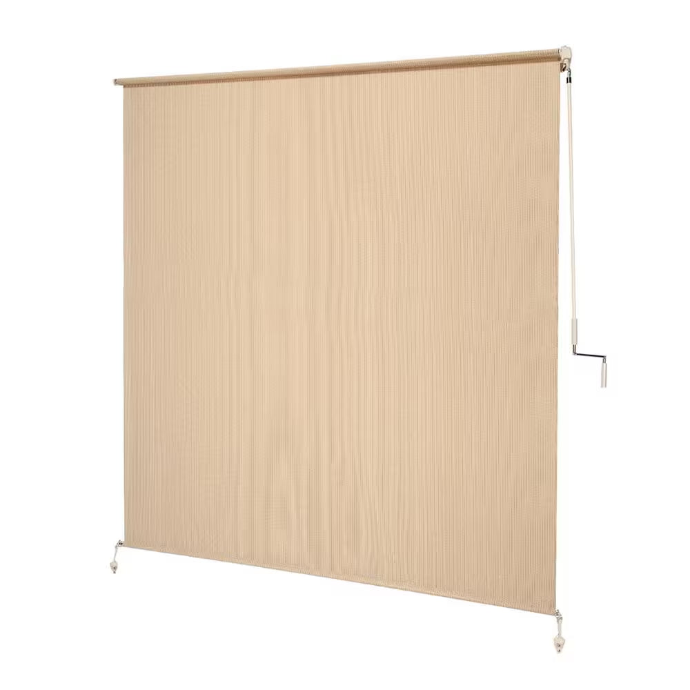 Southern Sunset UV Blocking Fade Resistant Fabric Exterior Roller Shade 120 In. W X 72 In. L