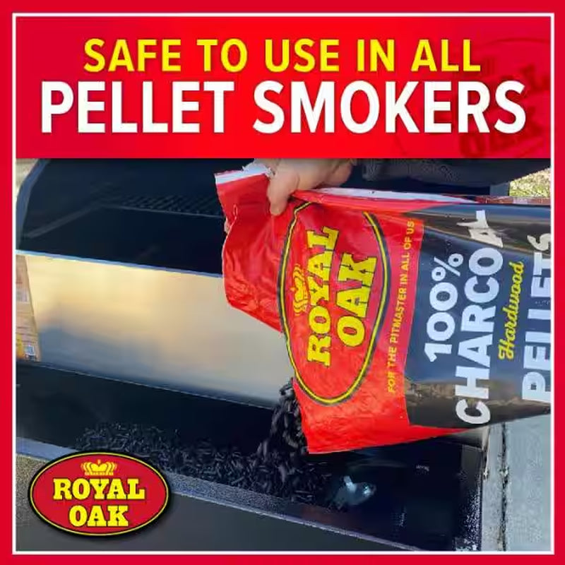 20 Lbs. 100% Charcoal Hardwood Pellets