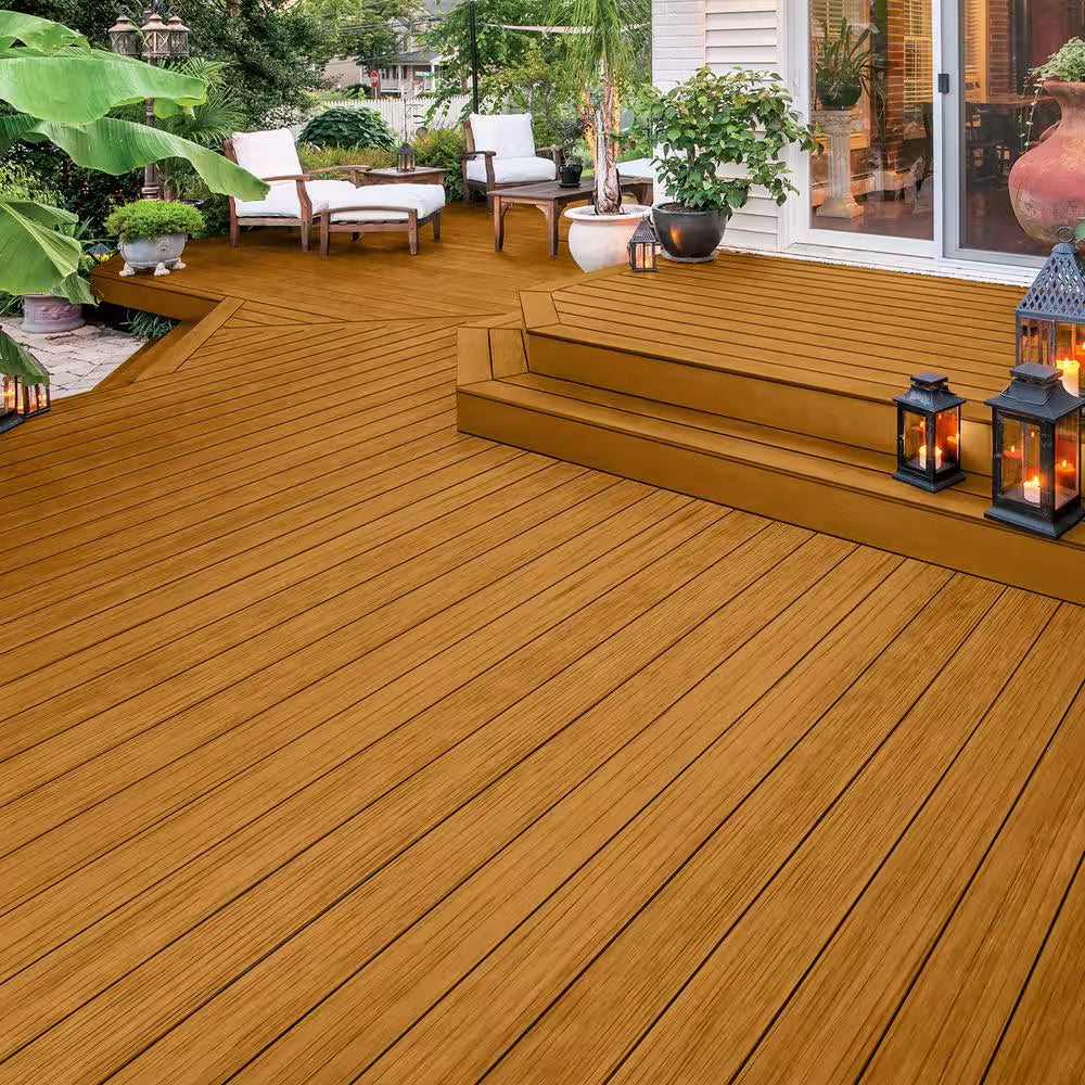 Elite 1 Gal. Mountain Cedar Woodland Oil Transparent Stain and Sealer in 1-Low VOC