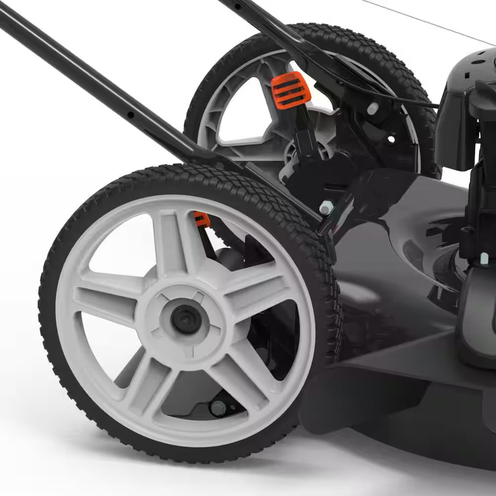 21 In. E450 Series Briggs & Stratton Gas Walk behind Push Mower with 2-In-1 Cutting System