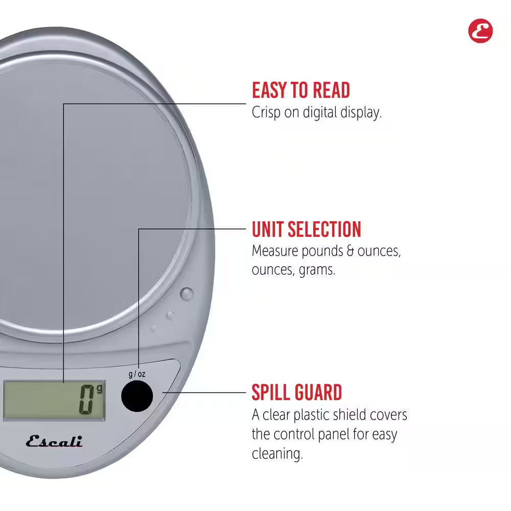 Primo Chrome Digital Food Scale