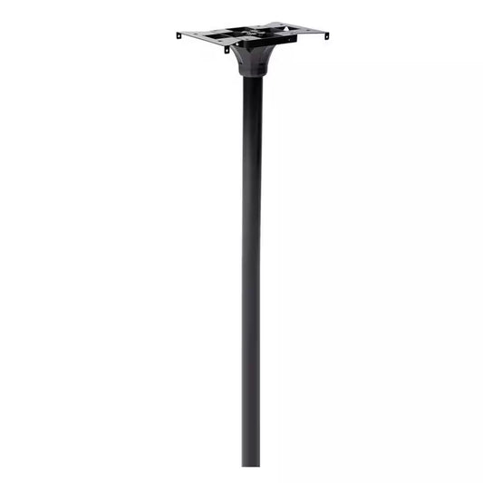 Coolidge 2 In. Dia In-Ground Steel Mailbox Post Black