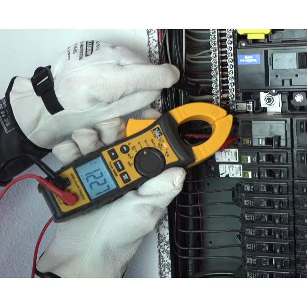 400 Amp AC TRMS Clamp Meter, with NCV and Temp
