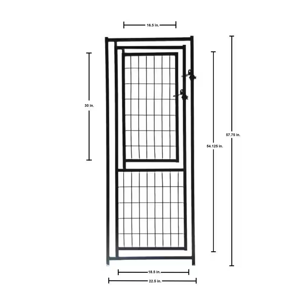 22.5 In. W X 57.75 In. H Dog Kennel Gate Panel